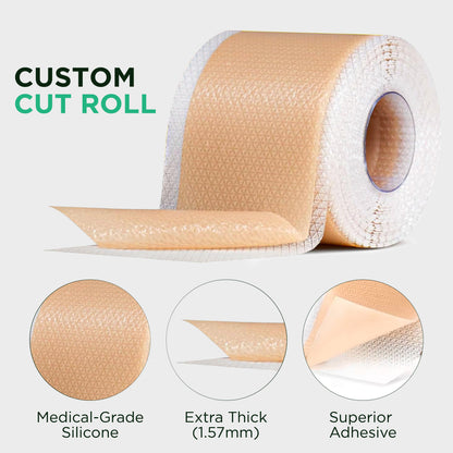 Luxera Medical-Grade Silicone Scar Sheets